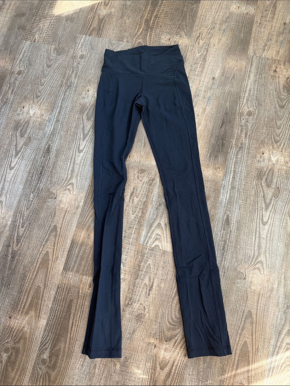 High-Waist Navy Women's Leggings